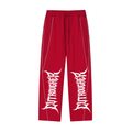 CUT ROUGHER™ - Reflection Striped Straight-Leg Sweatpants