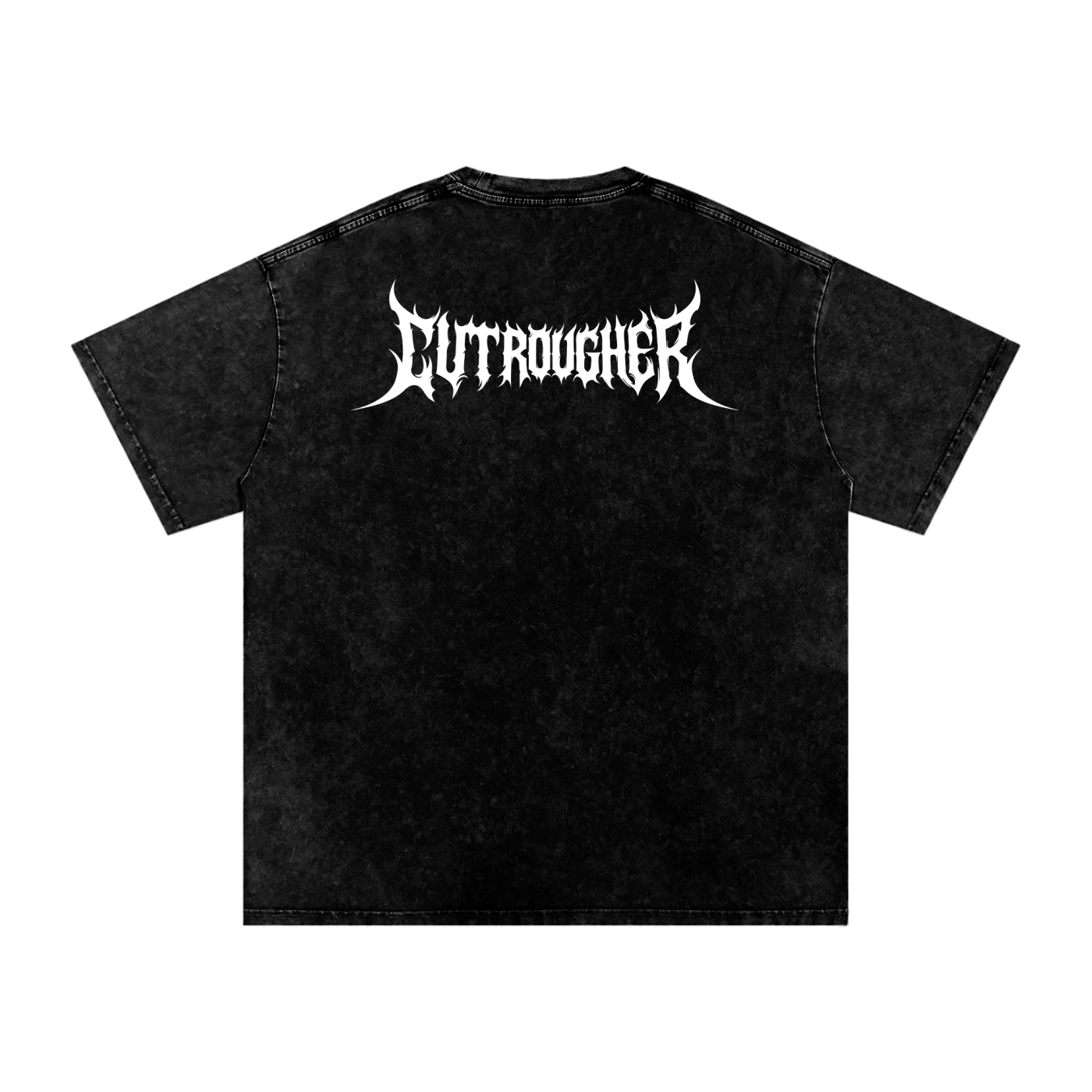 CUT ROUGHER™ - Snow Washed Oversized Cotton T-Shirt