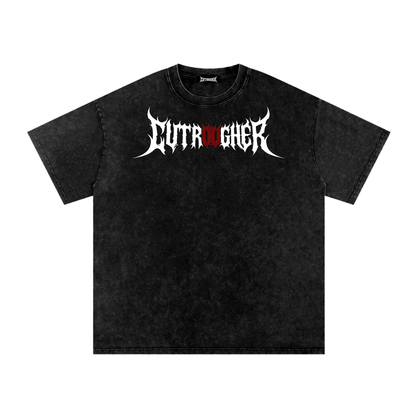 CUT ROUGHER™ - Snow Washed Oversized Cotton T-Shirt