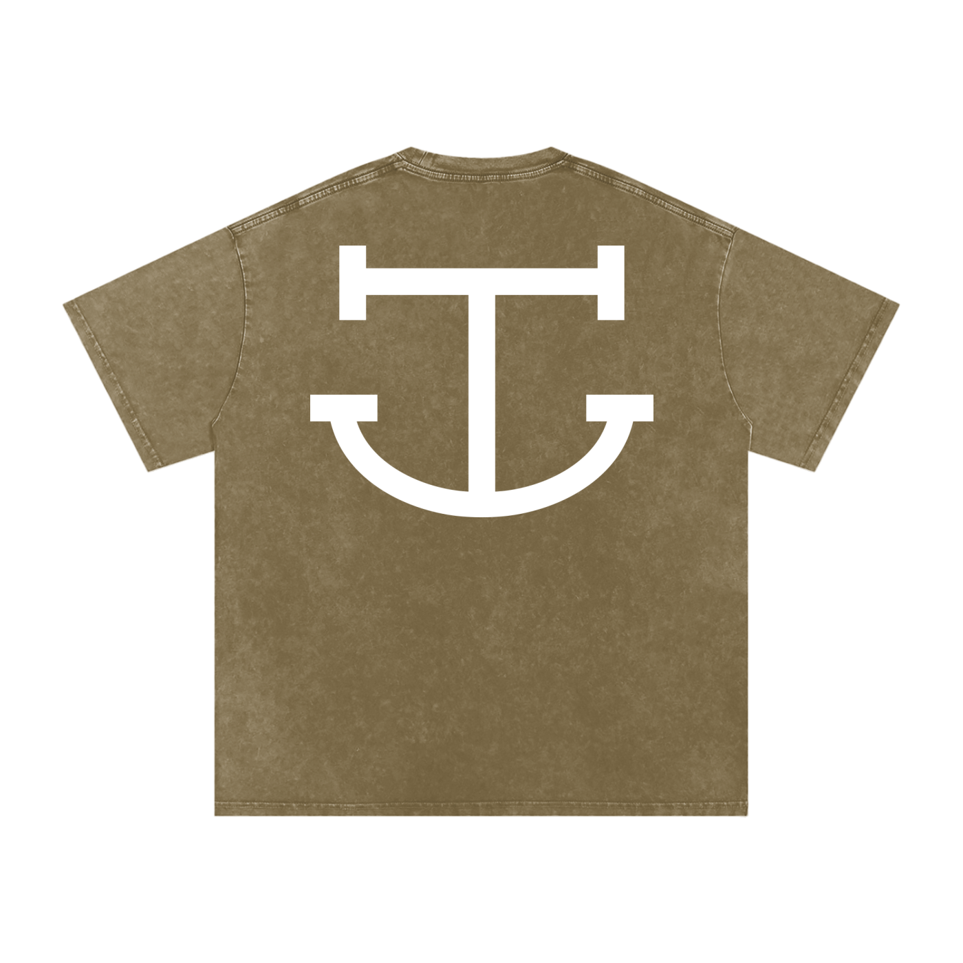 CUT ROUGHER™ - Snow Washed Oversized Cotton T-Shirt