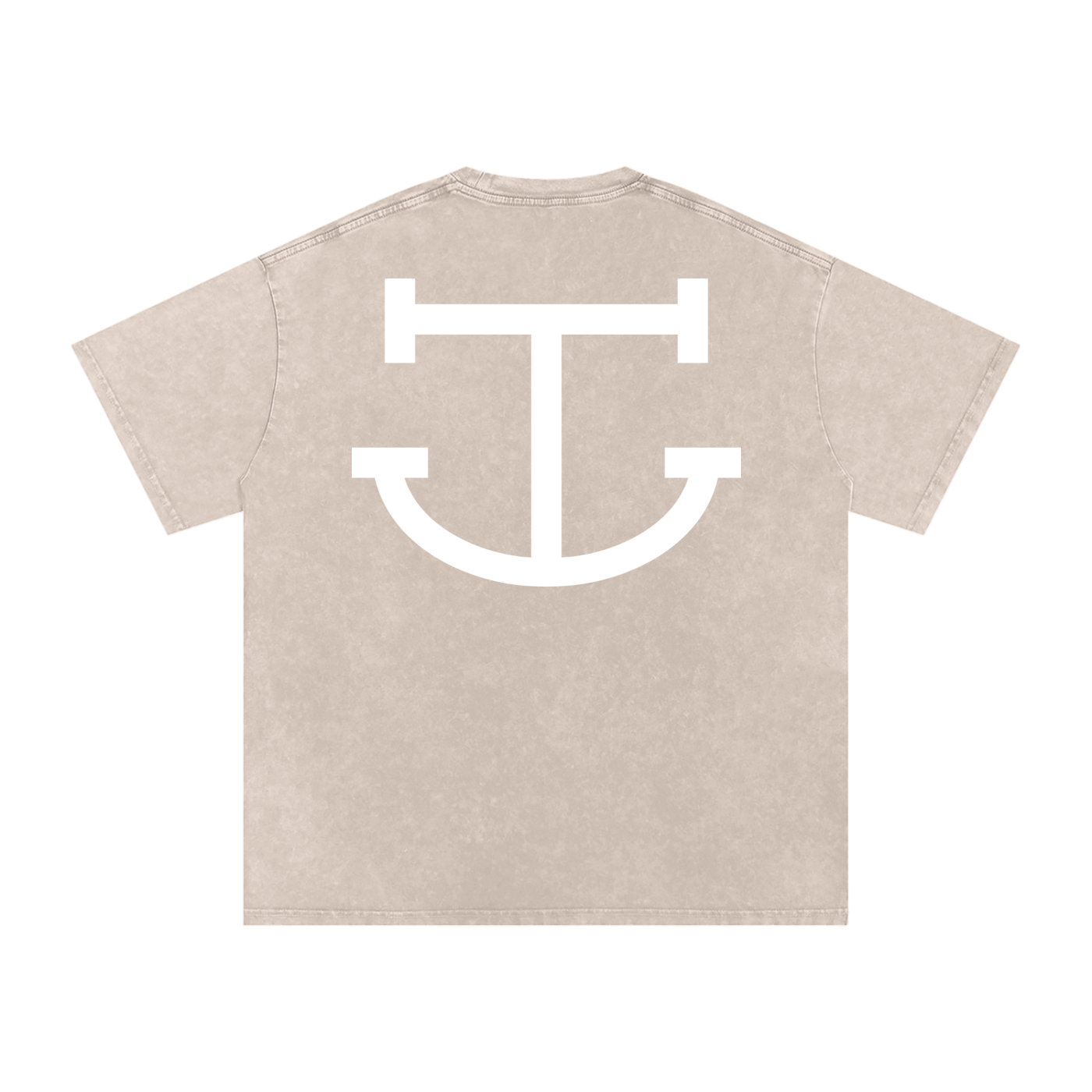 CUT ROUGHER™ - Snow Washed Oversized Cotton T-Shirt
