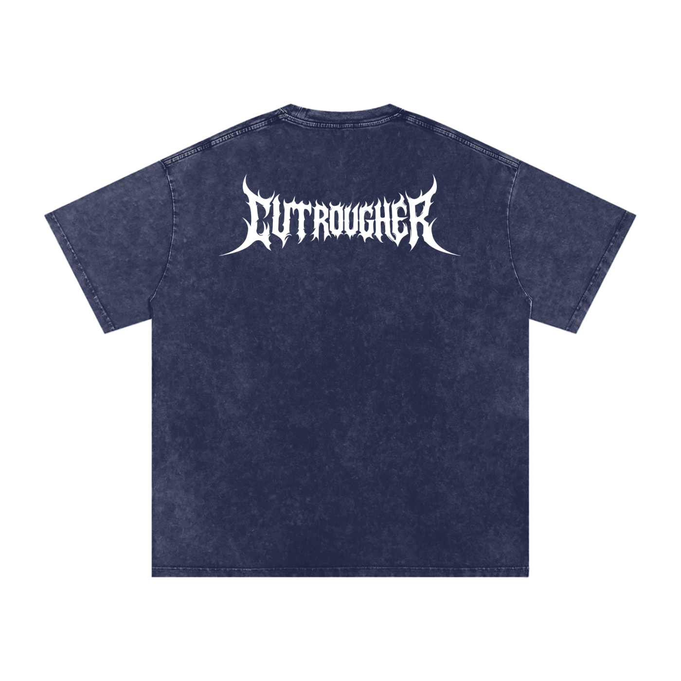 CUT ROUGHER™ - Snow Washed Oversized Cotton T-Shirt